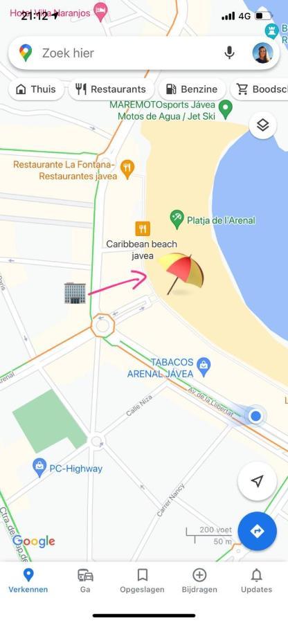 La Casita Bonita - 30M From The Arenal Beach - Private Parking Γιαβέα Εξωτερικό φωτογραφία